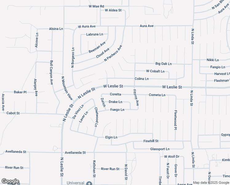 map of restaurants, bars, coffee shops, grocery stores, and more near 1400 West Cometa Lane in Pahrump