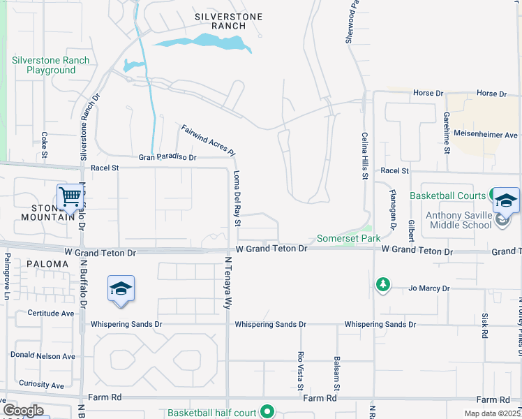 map of restaurants, bars, coffee shops, grocery stores, and more near 7104 Estrella De Mar Avenue in Las Vegas