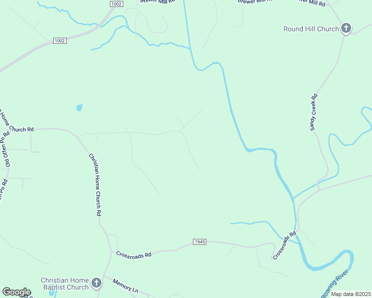 map of restaurants, bars, coffee shops, grocery stores, and more near 522 Happy Corner Road in Traphill