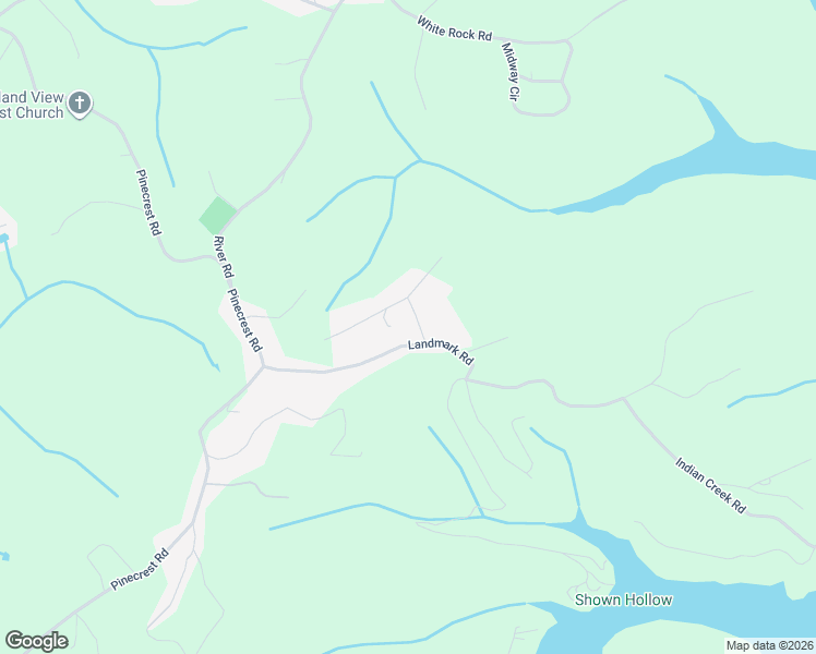 map of restaurants, bars, coffee shops, grocery stores, and more near 133 Cumberland Crest in Jacksboro