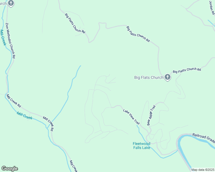 map of restaurants, bars, coffee shops, grocery stores, and more near 190 Grandfather Trail in Fleetwood