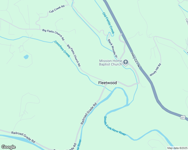 map of restaurants, bars, coffee shops, grocery stores, and more near 244 Big Flatts Church Road in Fleetwood