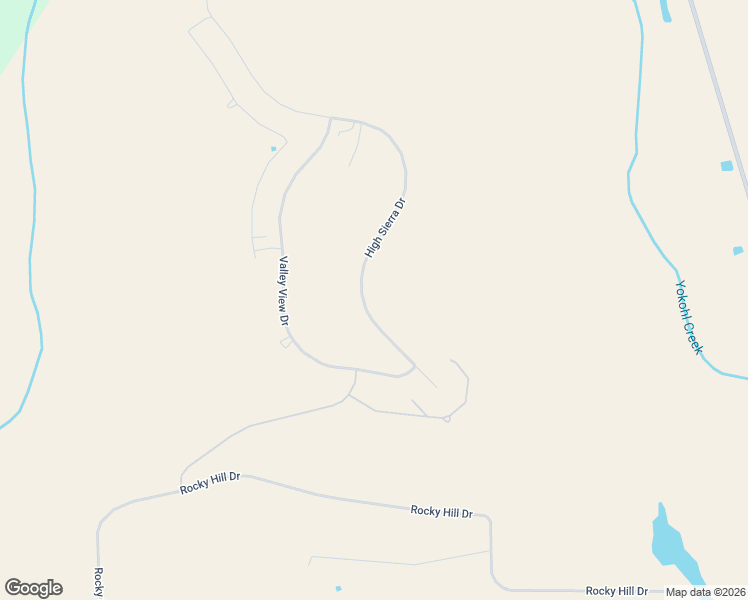 map of restaurants, bars, coffee shops, grocery stores, and more near 463 High Sierra Drive in Exeter
