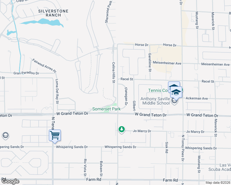 map of restaurants, bars, coffee shops, grocery stores, and more near 8072 Celina Hills Street in Las Vegas