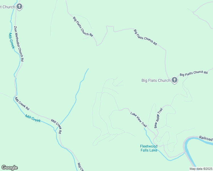 map of restaurants, bars, coffee shops, grocery stores, and more near 136 Grandfather Trail in Fleetwood
