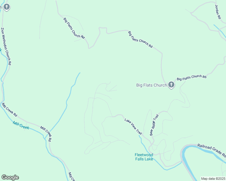 map of restaurants, bars, coffee shops, grocery stores, and more near Grandfather Trail in Ashe County