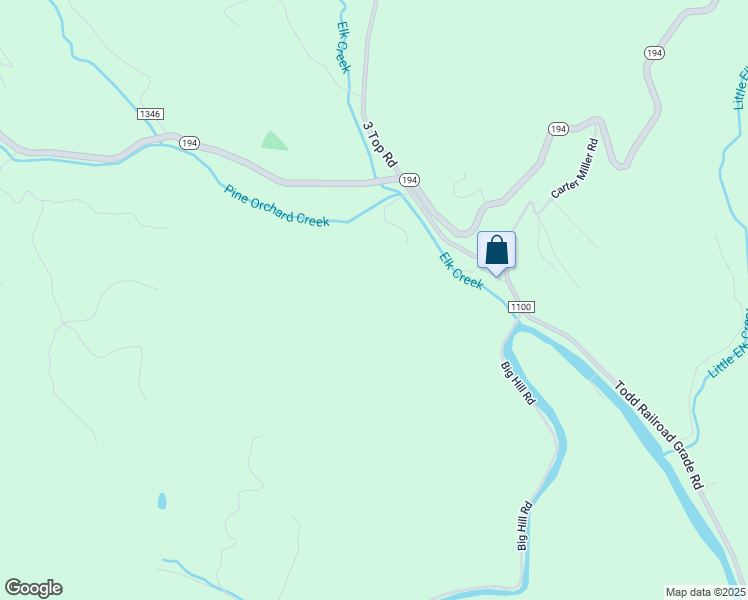 map of restaurants, bars, coffee shops, grocery stores, and more near in Todd