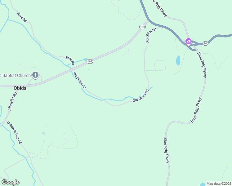 map of restaurants, bars, coffee shops, grocery stores, and more near 1098 Old Obids Road in West Jefferson