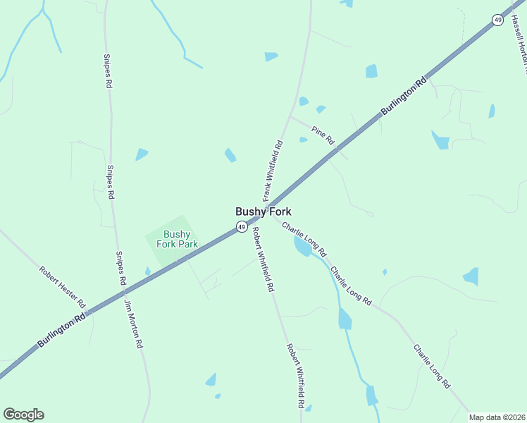 map of restaurants, bars, coffee shops, grocery stores, and more near in Bushy Fork