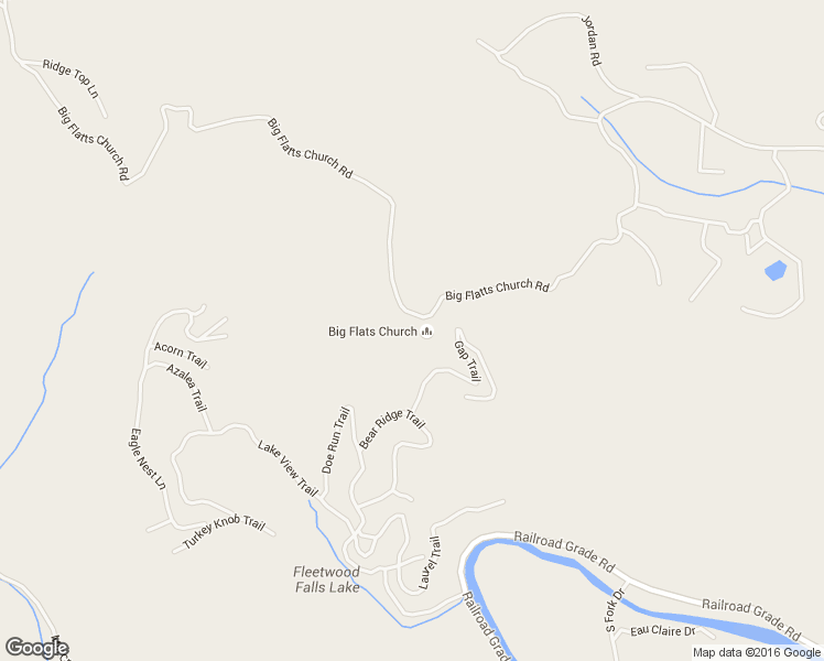 map of restaurants, bars, coffee shops, grocery stores, and more near 2383 Big Flatts Church Road in Fleetwood