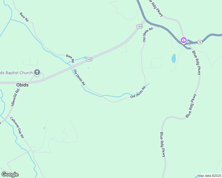 map of restaurants, bars, coffee shops, grocery stores, and more near 1098 Old Obids Road in West Jefferson