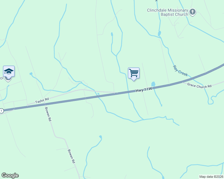 map of restaurants, bars, coffee shops, grocery stores, and more near 2889 U.S. 11W in Rutledge