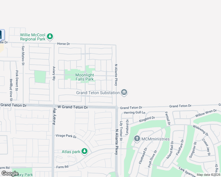map of restaurants, bars, coffee shops, grocery stores, and more near 8113 Slate Falls Street in North Las Vegas