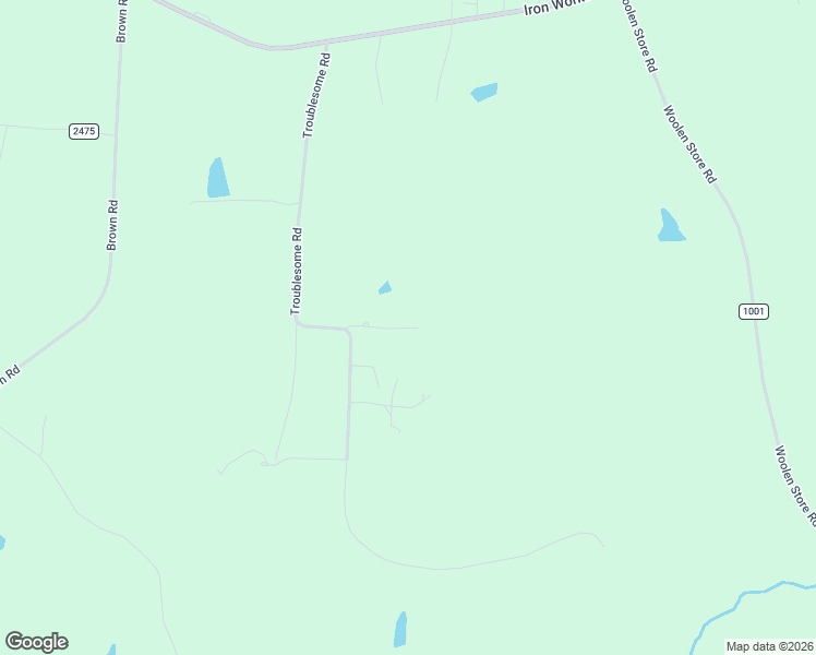 map of restaurants, bars, coffee shops, grocery stores, and more near 499 Troublesome Road in Reidsville