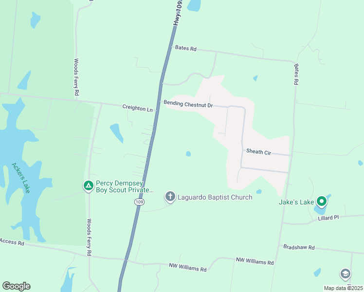 map of restaurants, bars, coffee shops, grocery stores, and more near 8965 Tennessee 109 in Lebanon