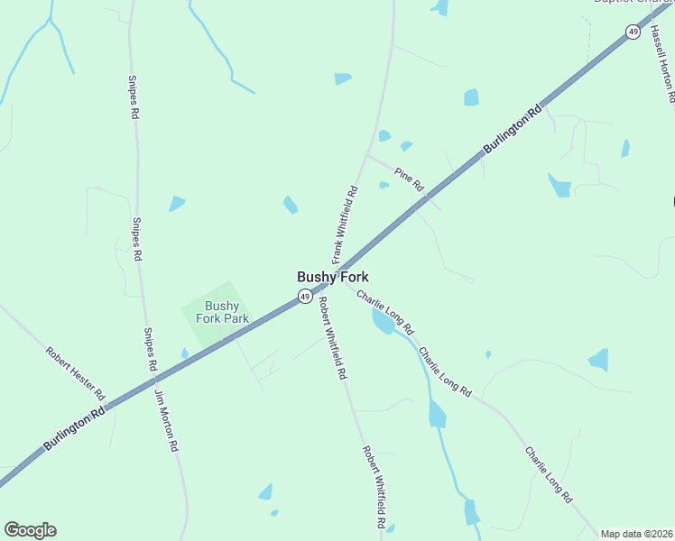 map of restaurants, bars, coffee shops, grocery stores, and more near in Bushy Fork