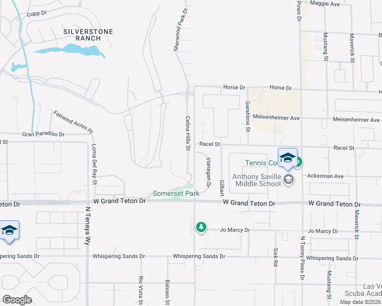 map of restaurants, bars, coffee shops, grocery stores, and more near 8211 Thornbird Court in Las Vegas