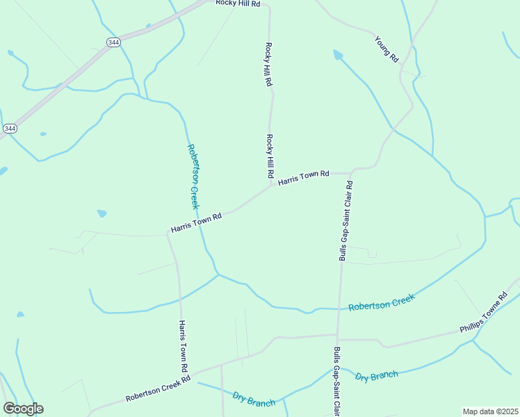 map of restaurants, bars, coffee shops, grocery stores, and more near 203 Harris Town Road in Bulls Gap