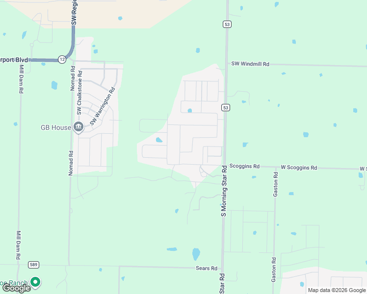 map of restaurants, bars, coffee shops, grocery stores, and more near West Rainbow Farm Road in Bentonville