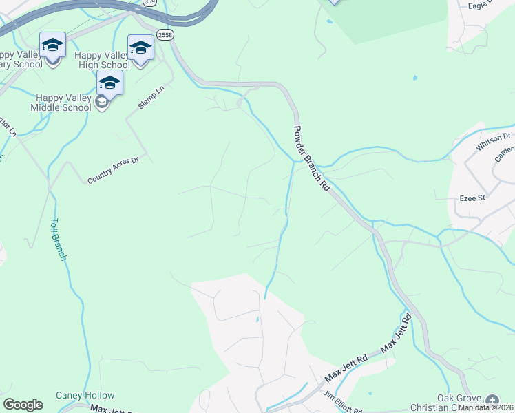 map of restaurants, bars, coffee shops, grocery stores, and more near 2506 Beechwood Drive in Elizabethton