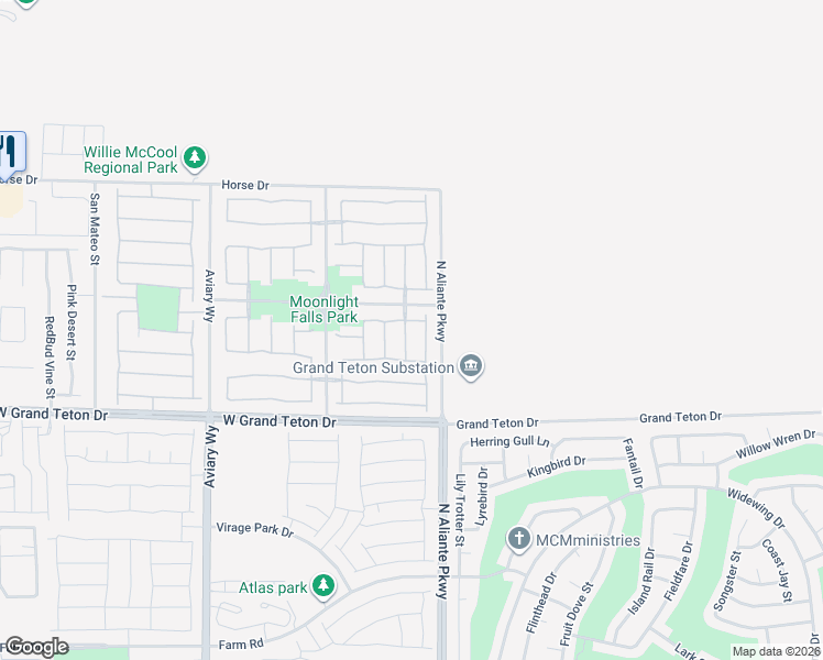 map of restaurants, bars, coffee shops, grocery stores, and more near 8132 Chimney Bluff Street in North Las Vegas