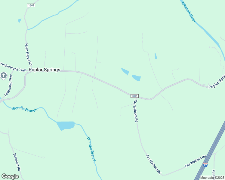map of restaurants, bars, coffee shops, grocery stores, and more near 2901 Poplar Springs Road in State Road