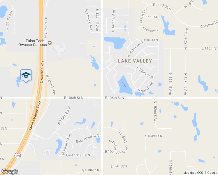 map of restaurants, bars, coffee shops, grocery stores, and more near 10708 North 146th East Avenue in Owasso