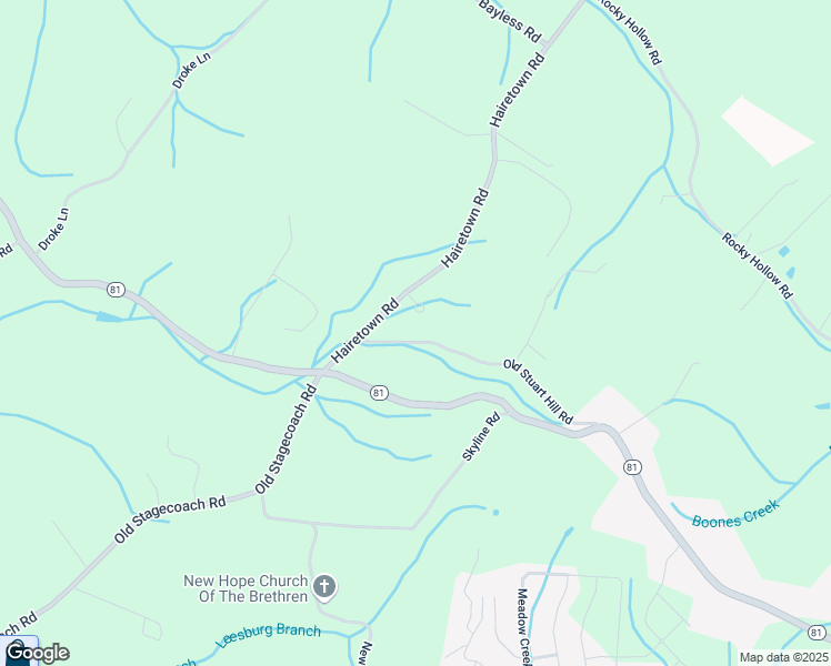 map of restaurants, bars, coffee shops, grocery stores, and more near 103 Jackson Park in Jonesborough