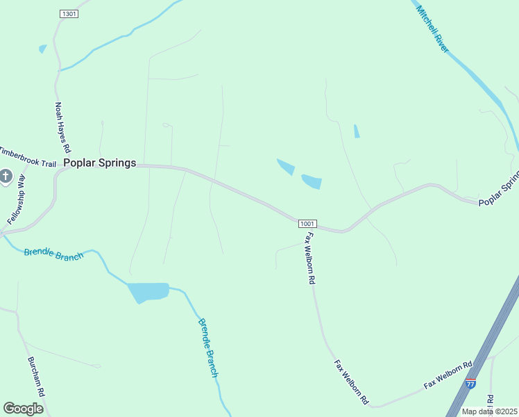 map of restaurants, bars, coffee shops, grocery stores, and more near 2901 Poplar Springs Road in State Road