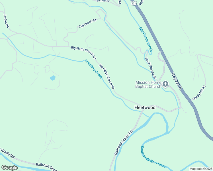 map of restaurants, bars, coffee shops, grocery stores, and more near 244 Big Flatts Church Road in Fleetwood