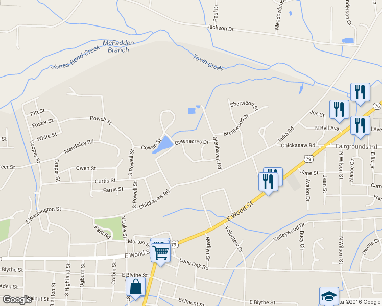 map of restaurants, bars, coffee shops, grocery stores, and more near 106 Crestview Circle in Paris