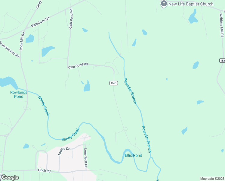 map of restaurants, bars, coffee shops, grocery stores, and more near Club Pond Road in Henderson