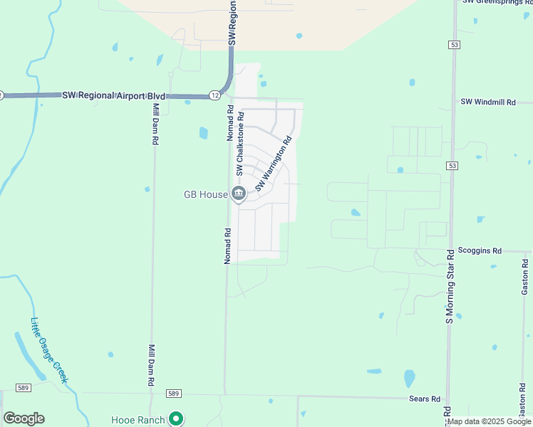map of restaurants, bars, coffee shops, grocery stores, and more near 6704 Southwest Whitmarsh Road in Bentonville