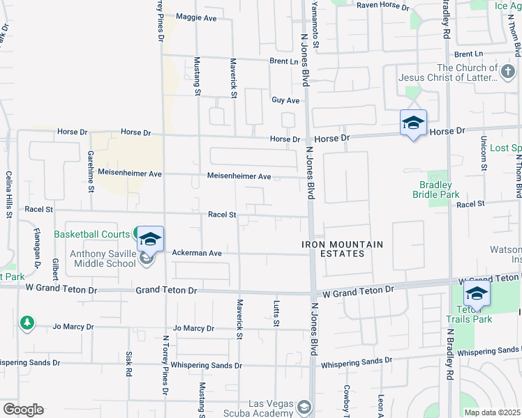 map of restaurants, bars, coffee shops, grocery stores, and more near 6155 Smarty Jones Avenue in Las Vegas