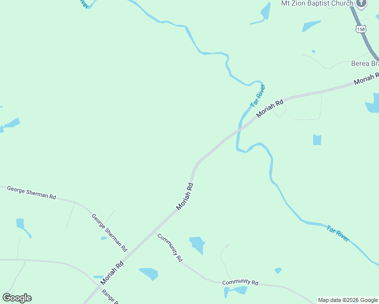 map of restaurants, bars, coffee shops, grocery stores, and more near 5527 Moriah Road in Rougemont