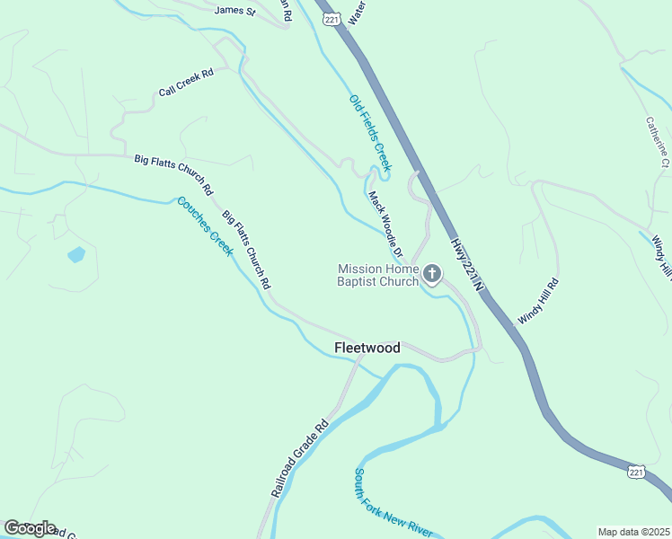 map of restaurants, bars, coffee shops, grocery stores, and more near 450 Big Flatts Church Road in Fleetwood