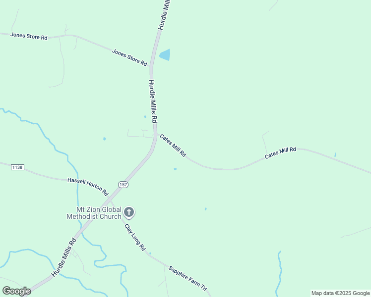 map of restaurants, bars, coffee shops, grocery stores, and more near 3636 Cates Mill Road in Roxboro