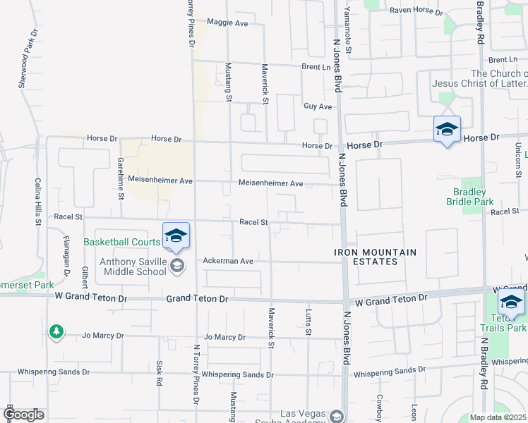 map of restaurants, bars, coffee shops, grocery stores, and more near 6220 Racel Street in Las Vegas