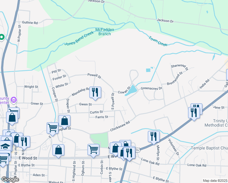 map of restaurants, bars, coffee shops, grocery stores, and more near 1013 Cowan Street in Paris