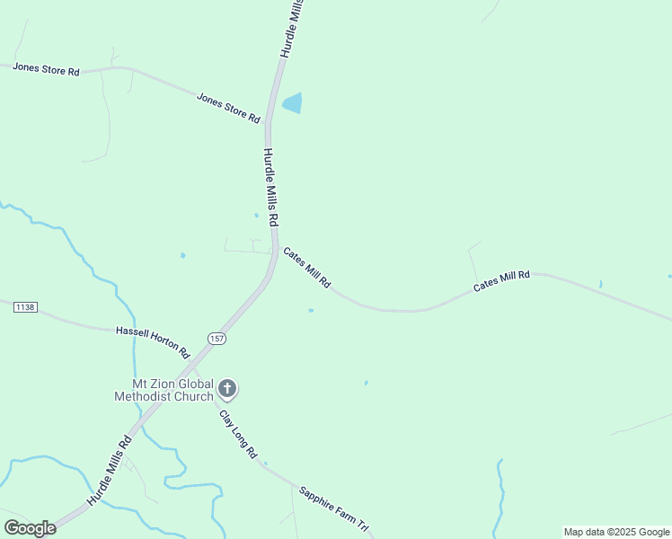 map of restaurants, bars, coffee shops, grocery stores, and more near 3636 Cates Mill Road in Roxboro