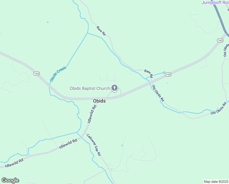 map of restaurants, bars, coffee shops, grocery stores, and more near 194 Obids Baptist Church Road in West Jefferson