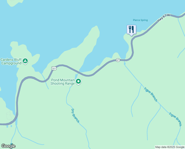 map of restaurants, bars, coffee shops, grocery stores, and more near 2243 U.S. 321 in Hampton