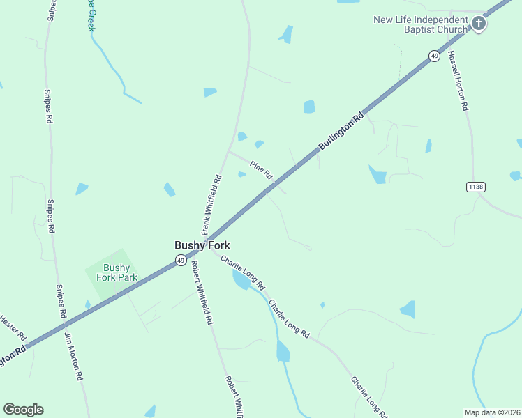 map of restaurants, bars, coffee shops, grocery stores, and more near 1226 Hassell Horton Road in Hurdle Mills