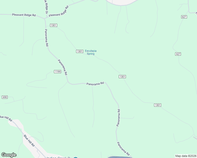 map of restaurants, bars, coffee shops, grocery stores, and more near 8842 Panorama Road in Rogers