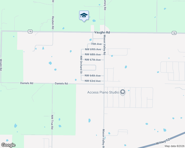 map of restaurants, bars, coffee shops, grocery stores, and more near 832 NorthWest Evans Circle in Bentonville