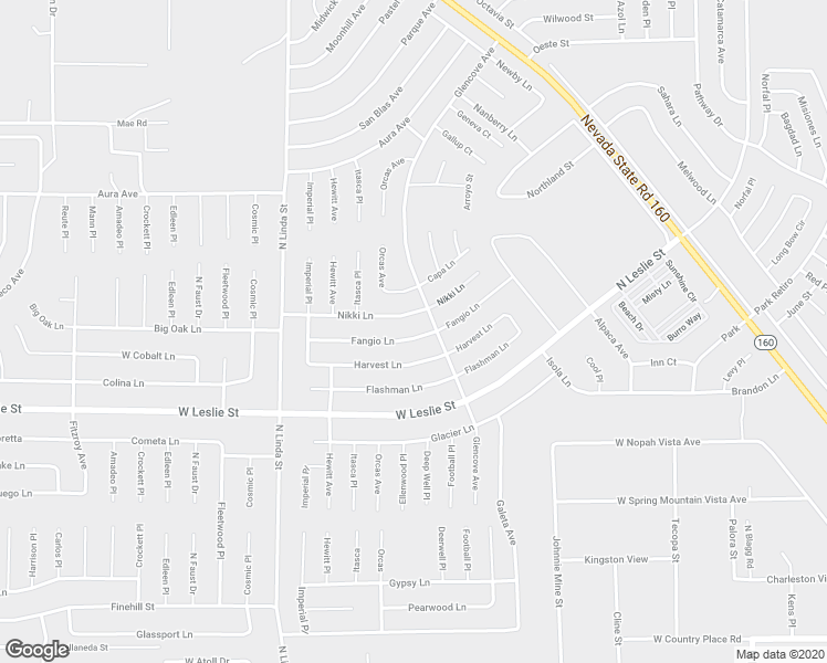 map of restaurants, bars, coffee shops, grocery stores, and more near 690 Fangio Lane in Pahrump