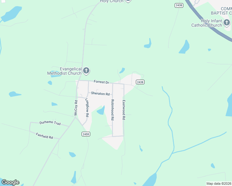 map of restaurants, bars, coffee shops, grocery stores, and more near 505 Robinhood Road in Reidsville