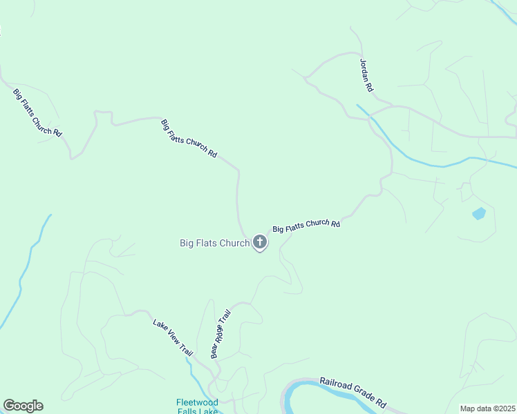 map of restaurants, bars, coffee shops, grocery stores, and more near 2426 Big Flatts Church Road in Fleetwood