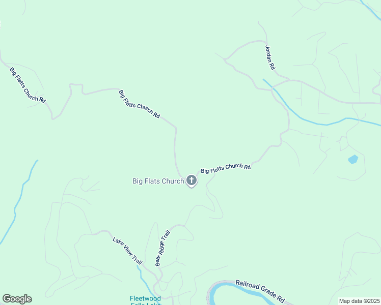 map of restaurants, bars, coffee shops, grocery stores, and more near 2426 Big Flatts Church Road in Fleetwood