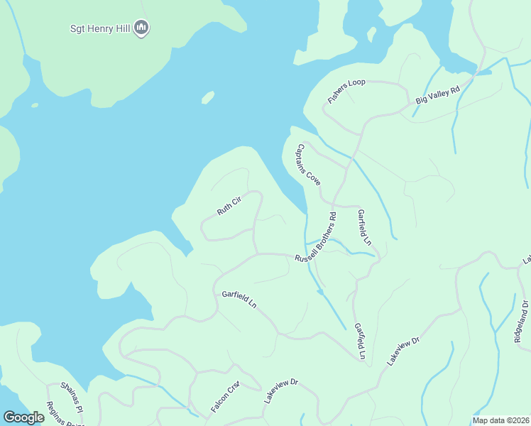 map of restaurants, bars, coffee shops, grocery stores, and more near 229 Ruth Circle in Sharps Chapel
